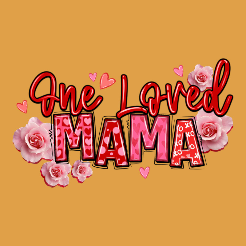 One Loved Mama Valentine's Day Premium Hoodie by texasbilliewilder | Teevron