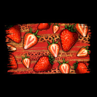 Strawberry Background Premium Sweatshirt | Teevron