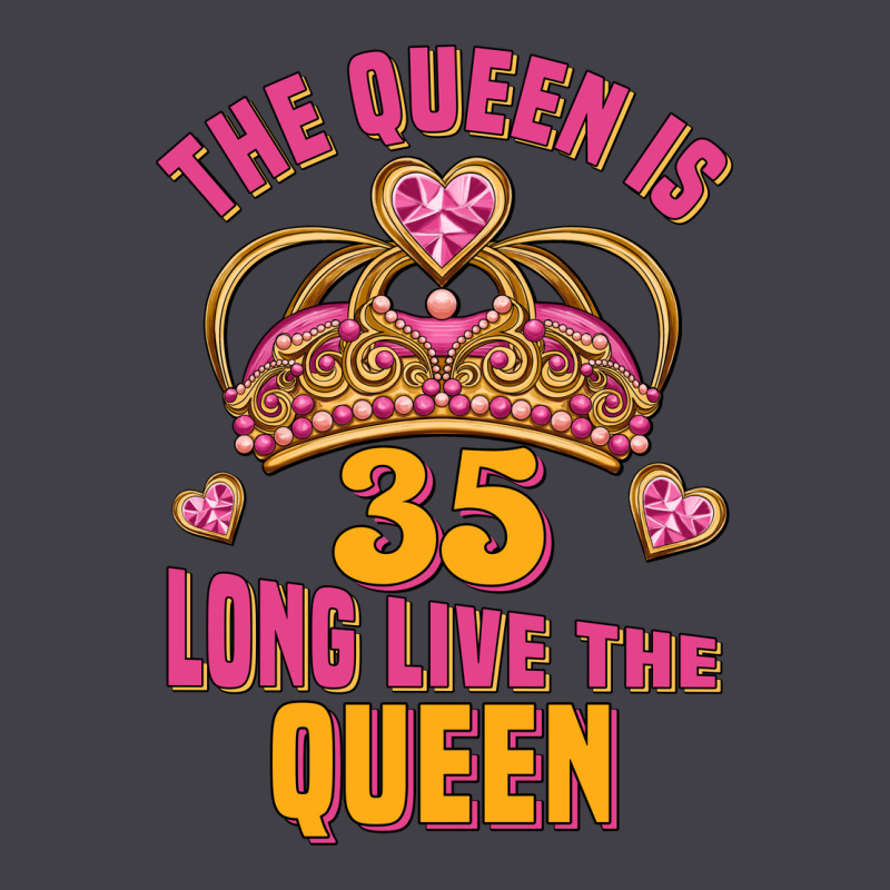 The Queen Is 35 Long Live The Queen Heavyweight Hoodie by Jasminsmagicworld | Teevron