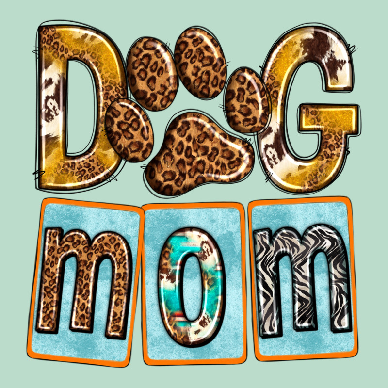 Dog Mom With Paw Premium Hoodie by texasbilliewilder | Teevron
