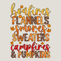 Bonfires Flannels S'mores Campfires And Pumpkins Heavy Core Tee | Teevron
