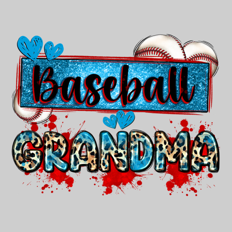 Baseball Grandma With Leopard Premium Tee by Zillion Design Studio | Teevron