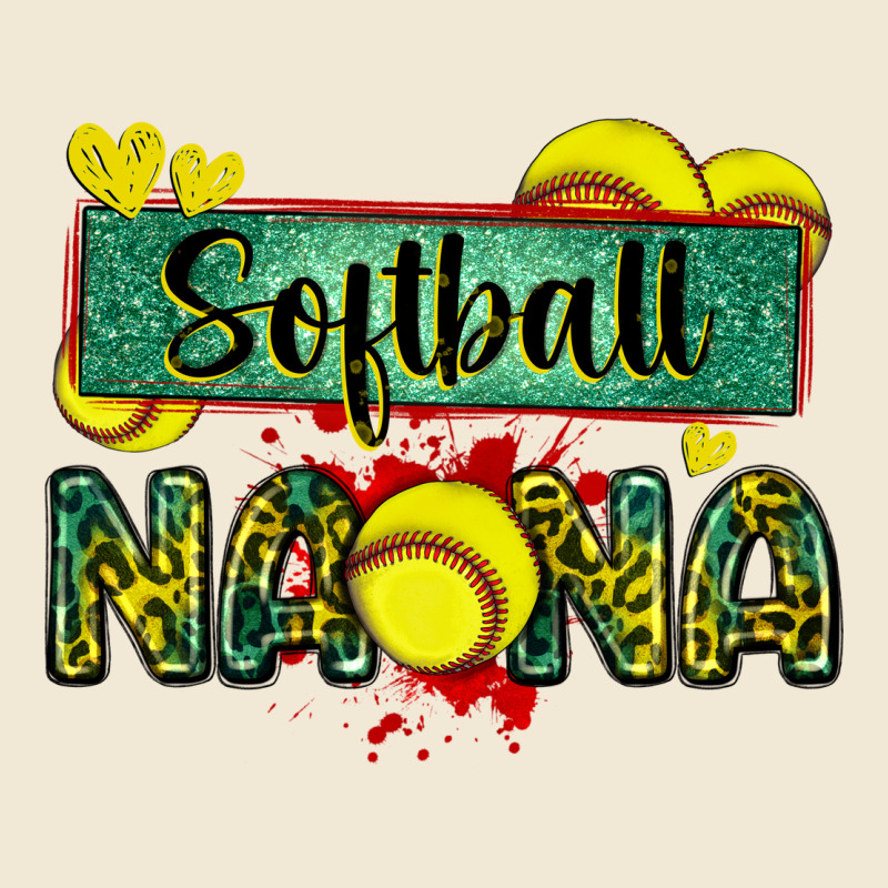 Softball Nana With Leopard Premium Tee by Zillion Design Studio | Teevron