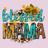 Blessed Mama With Sunflowers Ladies Tee | Teevron