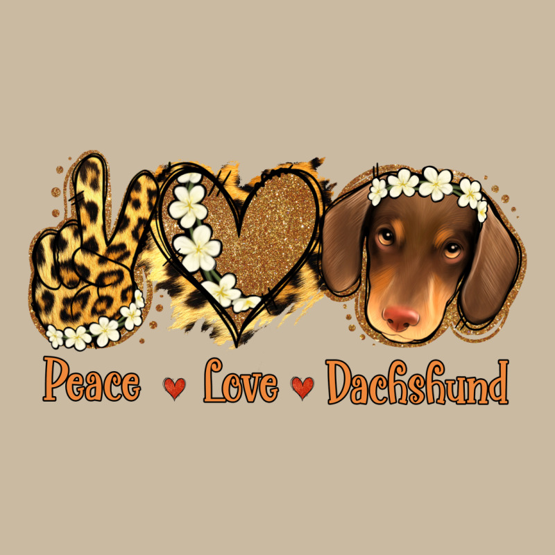 Peace Love Dachshund Long Sleeve Tee by Jasminsmagicworld | Teevron