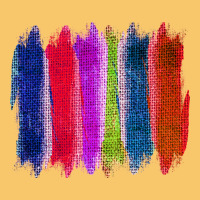 Colored Jute Brush Strokes Vintage Hoodie | Teevron