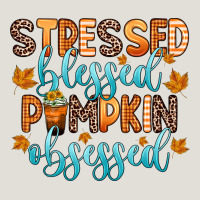 Stressed Blessed Pumpkin Obsessed Heavy Core Tee | Teevron