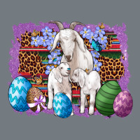 Goat Family Eggs Flowers Leopard Serape Glitter Heavyweight Sweatshirt | Teevron