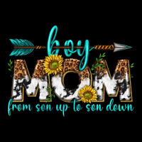 Boy Mom From Son Up To Son Down  Western Ladies Tee | Teevron
