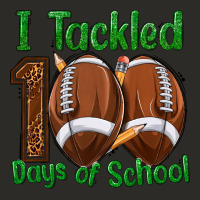 I Tackled 100 Days Of School Football Heavy Core Tee | Teevron