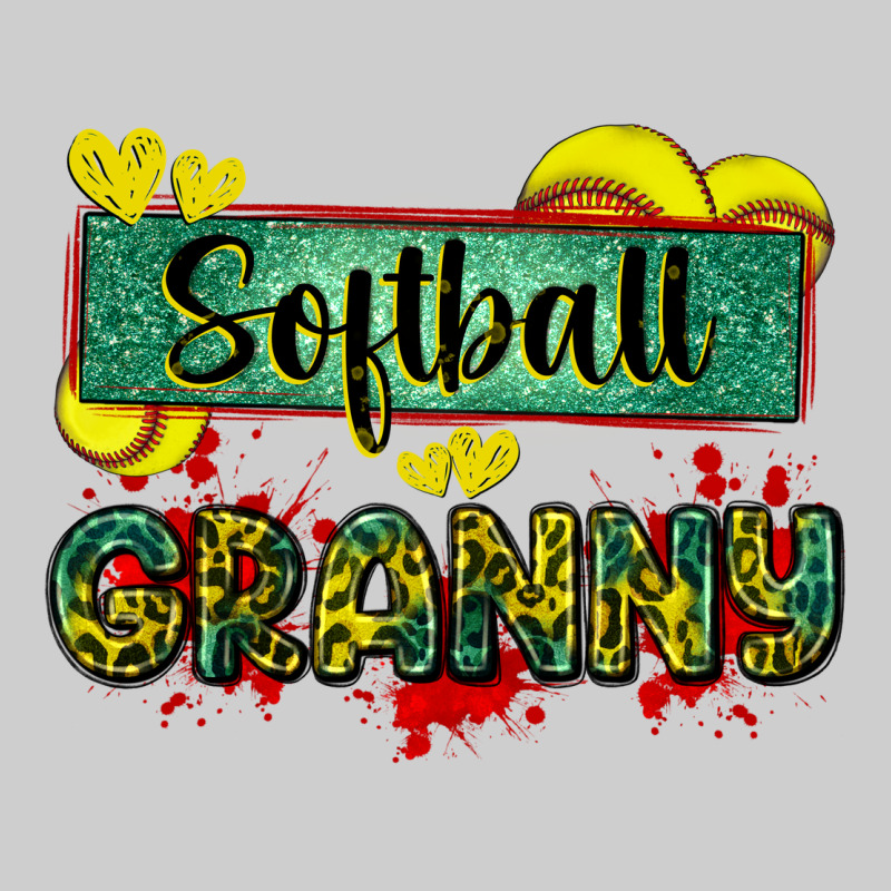 Softball Granny With Leopard Premium Tee by Zillion Design Studio | Teevron
