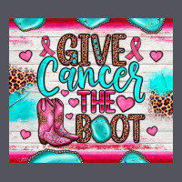 Give Cancer The Boot Vintage Hoodie | Teevron