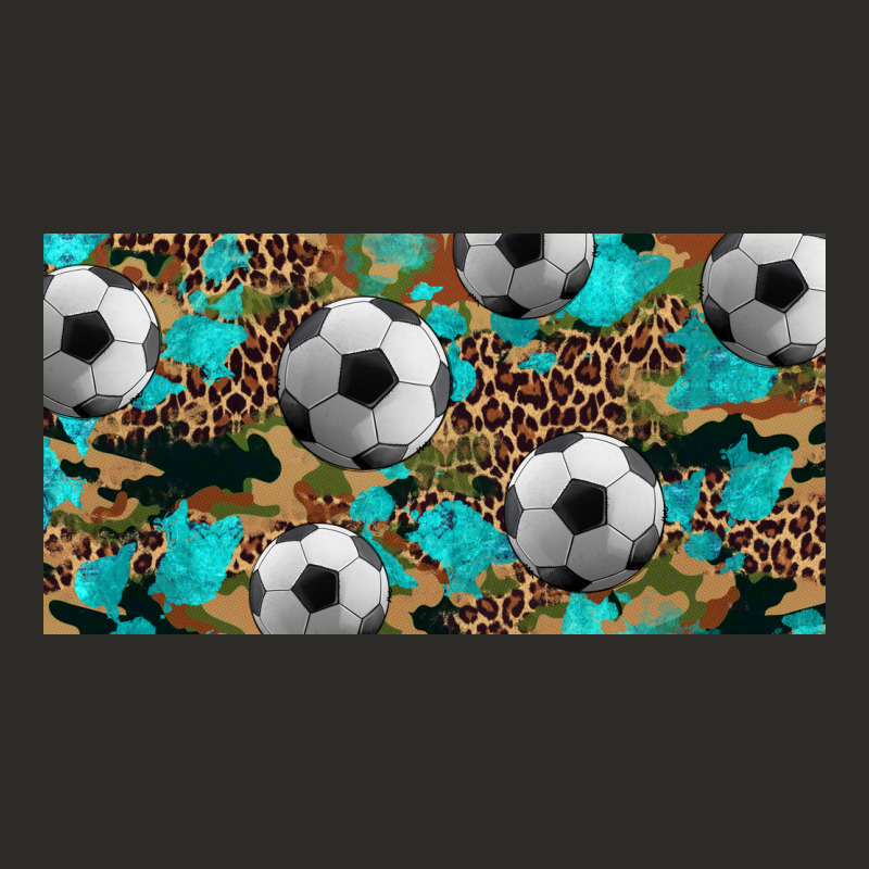 Western Leopard Camouflage Turquoise Soccer Licence Plate Template Heavy Core Tee by Artiststas | Teevron