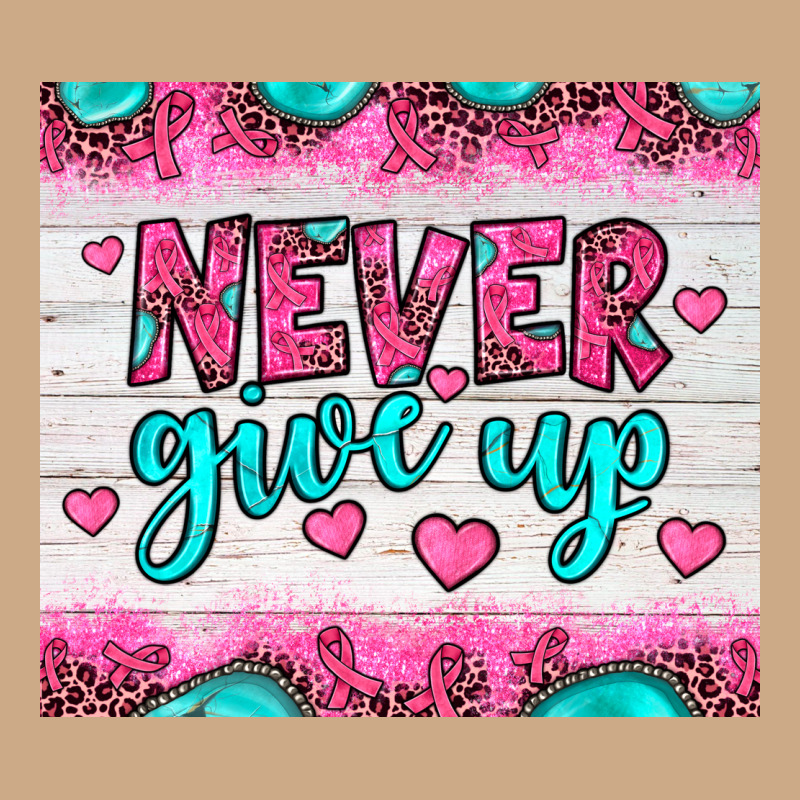 Never Give Up Vintage Hoodie by JahusDesignShop | Teevron