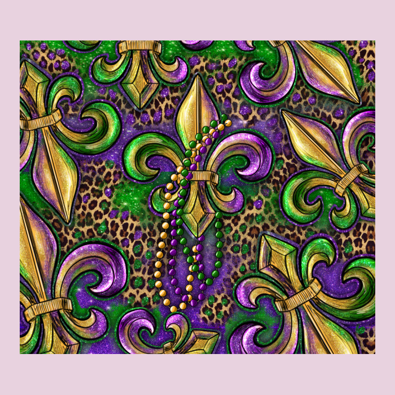 Mardi Gras Fleur De Lis Ladies Tee by RanaPortraitStore | Teevron
