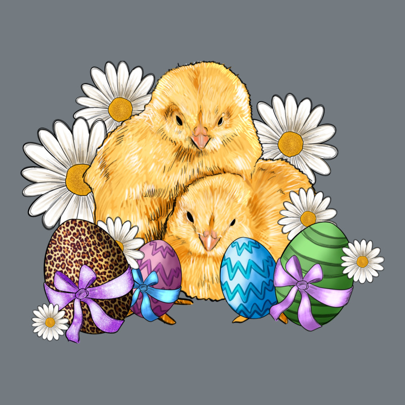 Chicks Eggs Daisy Easter Heavyweight Sweatshirt by Artiststas | Teevron