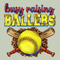 Busy Raising Ballers Softball Ladies Tee | Teevron