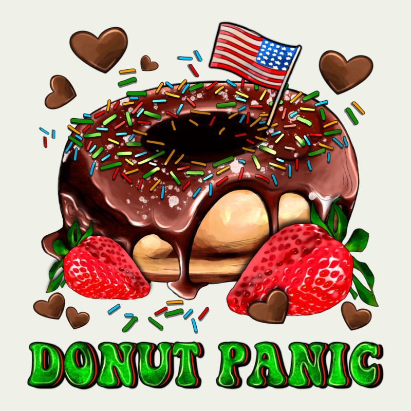 Donut Panic Urban Heavy Tee by AdoDesignShop | Teevron