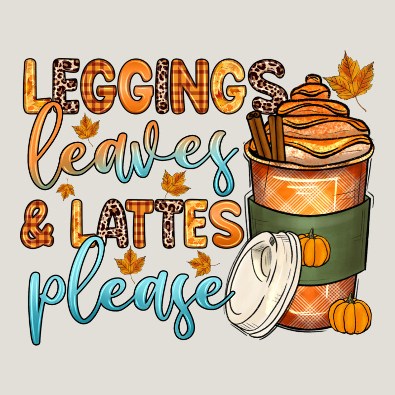 Leggins Leaves And Lattes Heavy Core Tee by Zillion Design Studio | Teevron