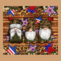 Camouflage Gnomes American Flag Star Leopard Vintage Tee | Teevron