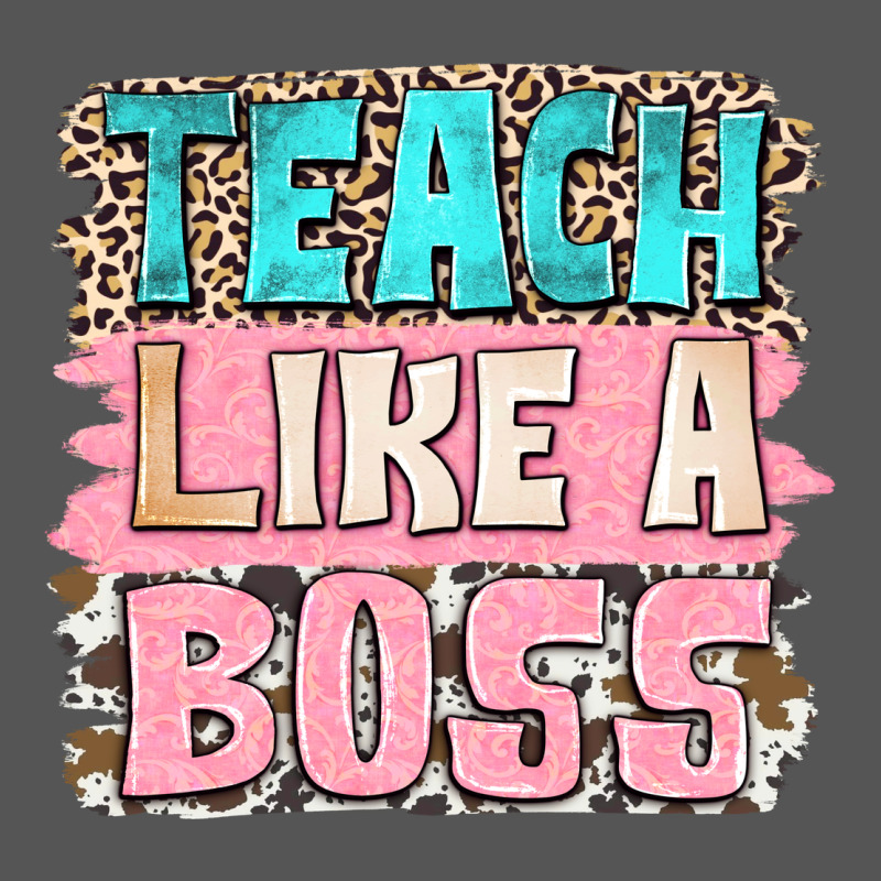 Teach Like A Boss Zipper Hoodie by NancyCooperArtShop | Teevron