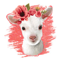 floral baby goat | Teevron