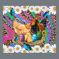 Easter Farm Chicken Chick Rooster Daisys Butterfly Sunflower Eggs Glit Heavyweight Sweatshirt | Teevron