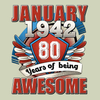 January 1942 80 Years Of Being Awesome Heavyweight Hoodie | Teevron
