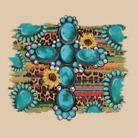 Western Gemstone Cross Sunflowers Serape Leopard Glitter Heavyweight Sweatshirt | Teevron