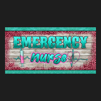 Western Emergency Nurse License Plate Template Classic Tee | Teevron