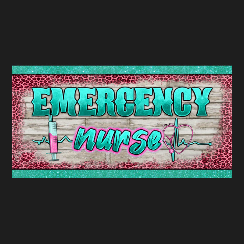 Western Emergency Nurse License Plate Template Classic Tee by BarkalooDesign | Teevron