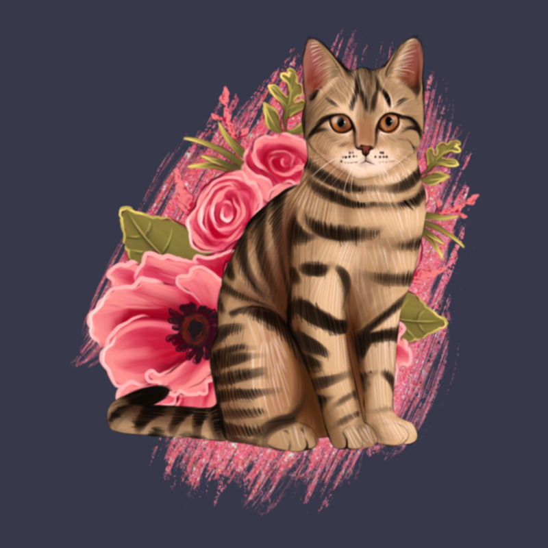 Floral Cat Long Sleeve Tee by Jasminsmagicworld | Teevron