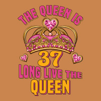 The Queen Is 37 Long Live The Queen Kopya Heavyweight Hoodie | Teevron