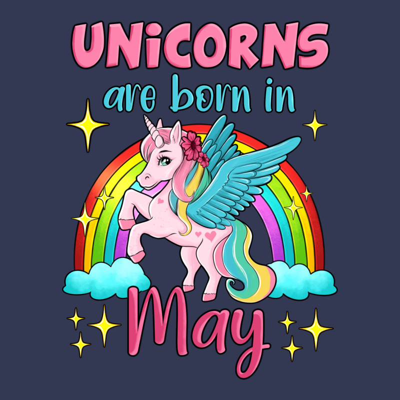 Unicorns Are Born In May Heavyweight Hoodie by Jasminsmagicworld | Teevron