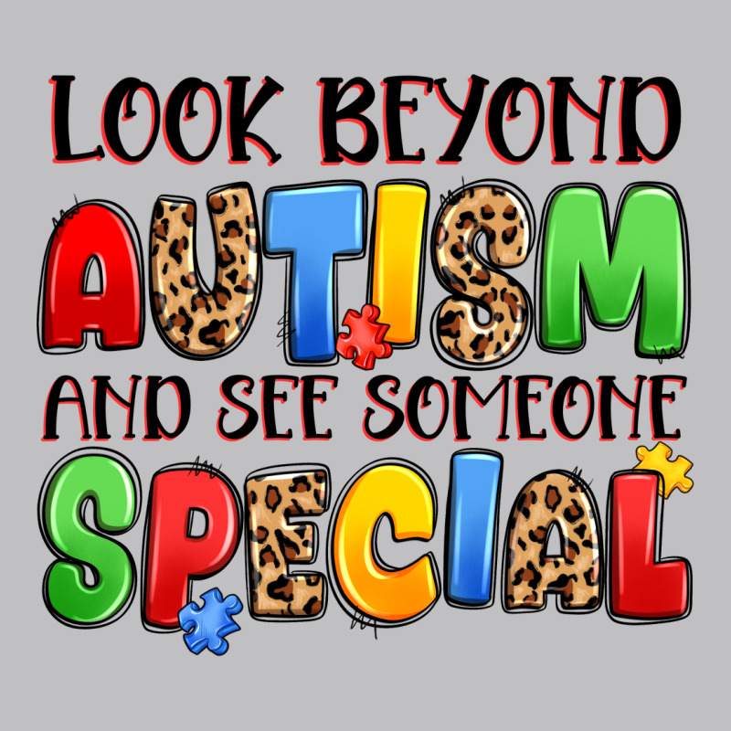 Look Beyond Autism And See Someone Special Long Sleeve Tee by JahusDesignShop | Teevron