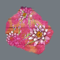 V.d  Lavender And Lotus Patches Heavyweight Sweatshirt | Teevron