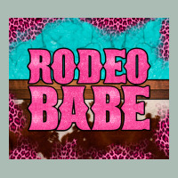 Rodeo Babe Cowhide Leopard Turquoise Classic Tee | Teevron