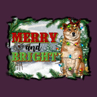 Merry And Bright Shiba Inu Premium Tee | Teevron