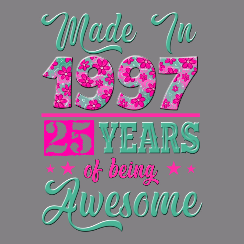 Made In 1997, 25 Years Of Being Awesome Heavyweight Hoodie by Jasminsmagicworld | Teevron