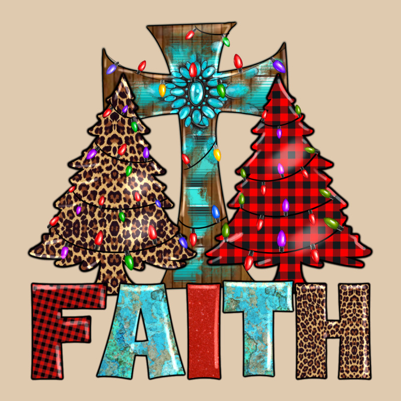 Cross And Christmas Trees Heavyweight Sweatshirt by AdoDesignShop | Teevron