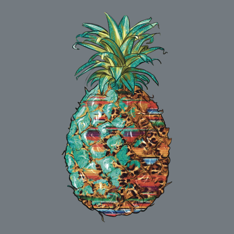 Pineapple Leopar Turquoise Serape Summer Heavyweight Sweatshirt by Artiststas | Teevron