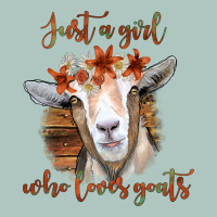 Just A Girl Who Loves Goat Premium Sweatshirt | Teevron