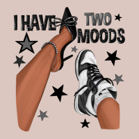 I Have Two Moods Black Sneakers Afro Girl Premium Hoodie | Teevron