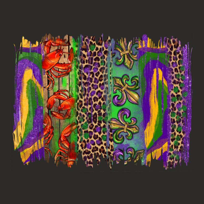 Mardi Gras Brushstroke Heavy Core Tee by RanaPortraitStore | Teevron