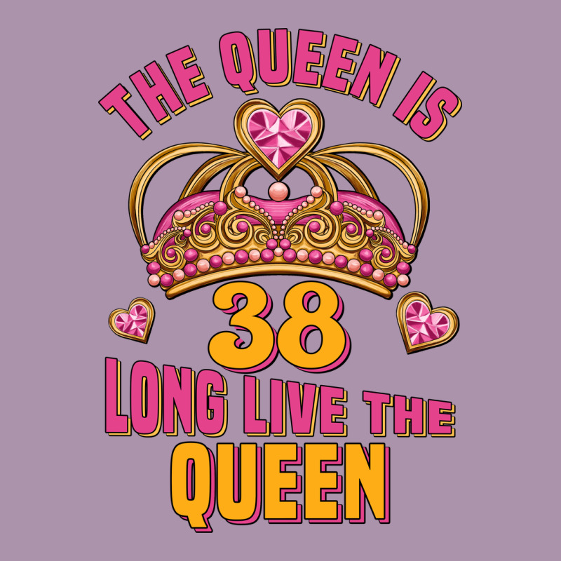 The Queen Is 38 Long Live The Queen Heavyweight Hoodie by Jasminsmagicworld | Teevron