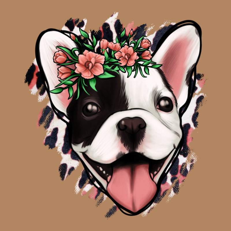 French Bulldog Floral Long Sleeve Tee by Jasminsmagicworld | Teevron