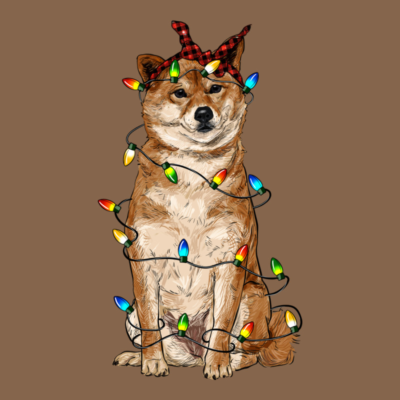 Christmas Lights Shiba Inu Premium Tee by RanaPortraitStore | Teevron