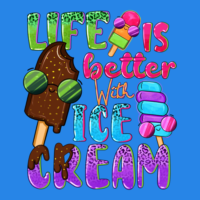 Life Is Better With Ice Cream Premium Hoodie by NancyCooperArtShop | Teevron