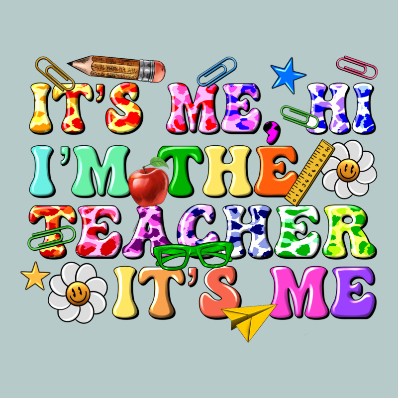 Its Me Hi Im The Teacher Its Me Heavy Core Tee by texasbilliewilder | Teevron