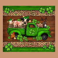 St Patricks Farm Animals Truck Heavyweight Hoodie | Teevron